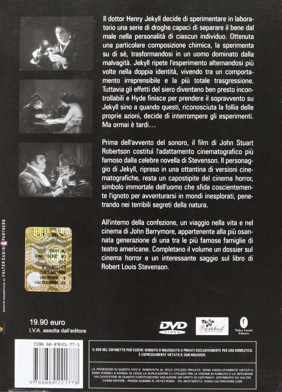 Il cinema del brivido. Dr. Jeckill & Mr. Hyde. Con DVD