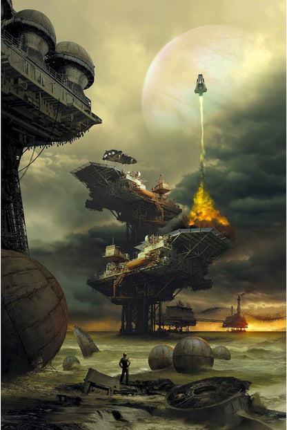 Ironsworn: Starforged - Deluxe Edition Rulebook - Hardcover RPG Book, Standalone Adventure, Human Centric, Science Fiction, 3 Modes of Play (Guided, Co-Op, Solo), 404 Pages, Colorful Illustrations
