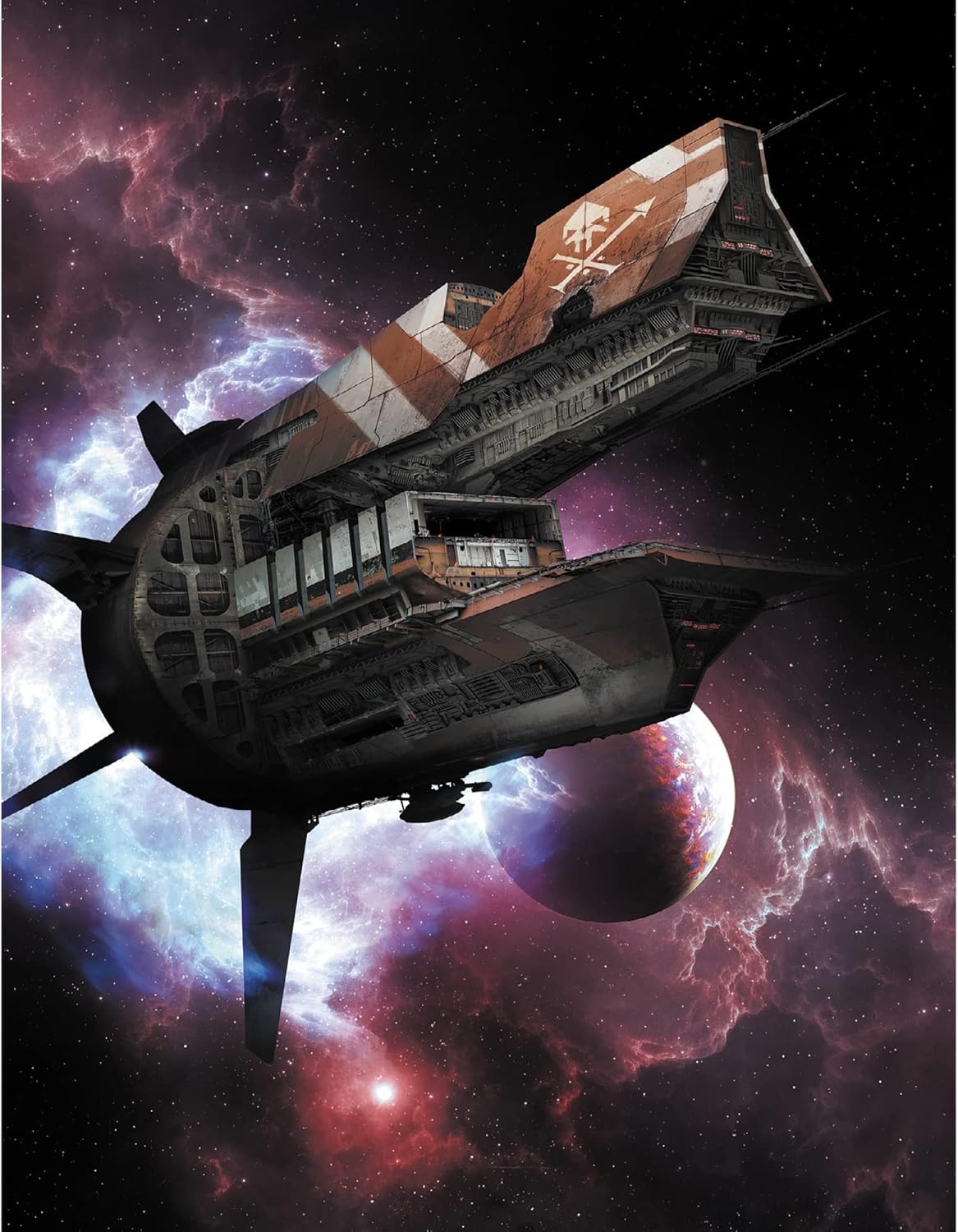 Ironsworn: Starforged - Deluxe Edition Rulebook - Hardcover RPG Book, Standalone Adventure, Human Centric, Science Fiction, 3 Modes of Play (Guided, Co-Op, Solo), 404 Pages, Colorful Illustrations