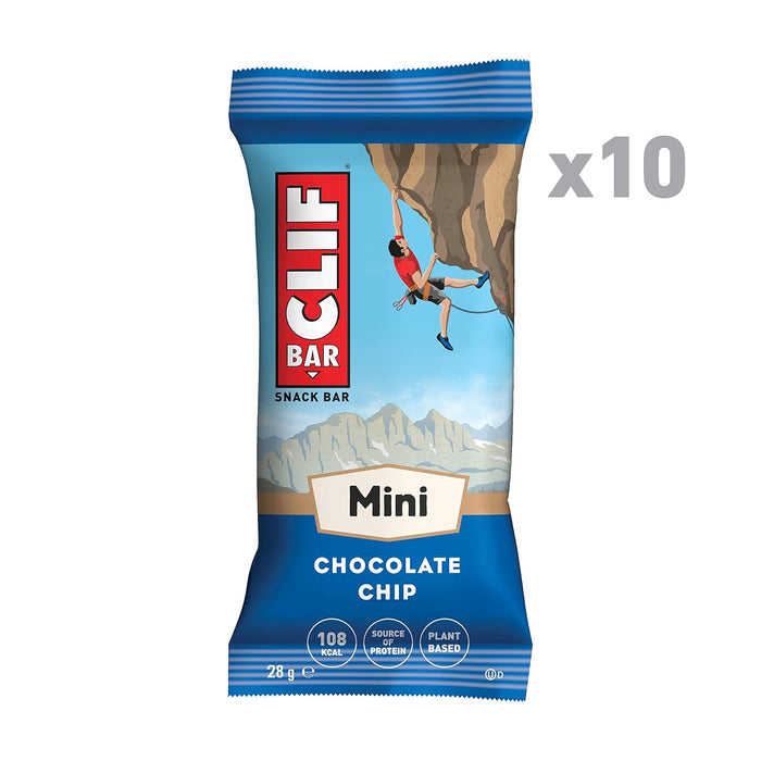 Clif Bar Mini Chocolate Chip 10Pc
