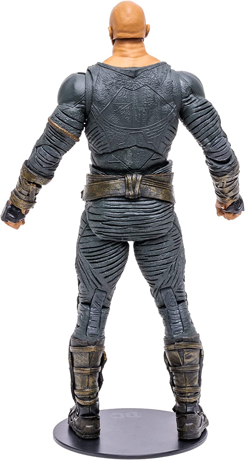 McFarlane Toys, 7-Inch DC Black Adam (Hero Costume) Action Figure with 22 Moving Parts, Collectible DC Black Adam Movie Figure with Stand Base Unique Collectible Character Card – Ages 12+