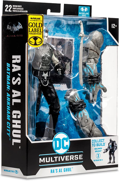 McFarlane Toys DC Multiverse Arkham City BW Ras Al Ghul 7 in Collectible Figure