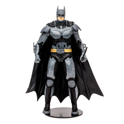 McFarlane Toys - 7-Inch Batman Figure – DC Multiverse Figures – Batman Toys – Collectable Batman Comic Inside – 22 Moving Parts – Collectable Art Card Included Grey,black,yellow 7 Inch