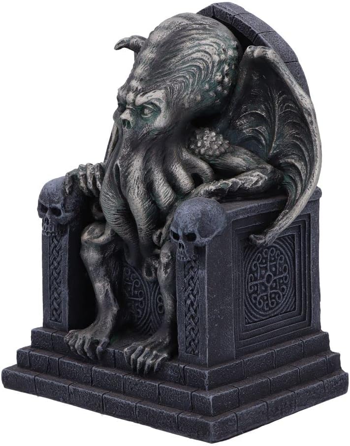 Nemesis Now Cthulhu's Throne, Grey, 18.3cm