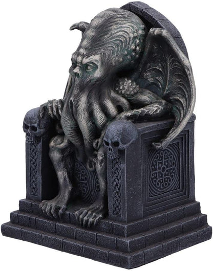 Nemesis Now Cthulhu's Throne, Grey, 18.3cm
