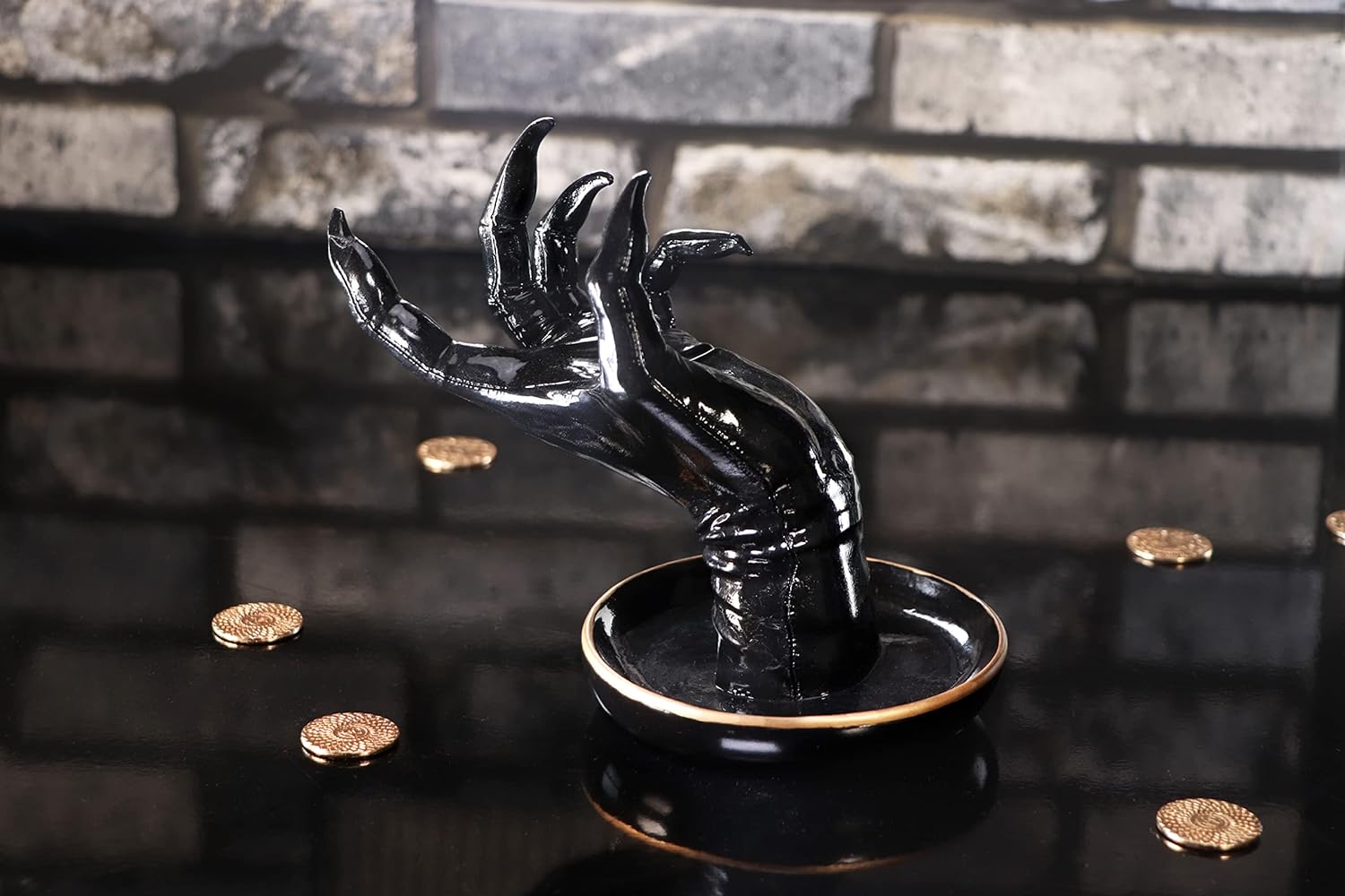 Nemesis Now Precious Protector Jewellery Holder, Black, 18.2cm