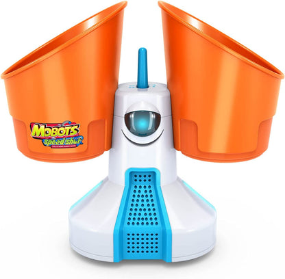 HEXBUG Mobots Speed Shot, Robot Tossing Game, Electronic Indoor Tabletop Toy, Family Fun for Kids and Adults, Ages 5 and Up