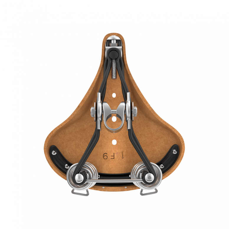 BROOKS Brooks B66 Short W/Clamp Honey Saddle