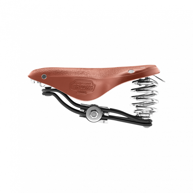 BROOKS Brooks B66 Short W/Clamp Honey Saddle