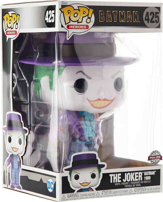 Pop! Heroes Batman 425 The Joker 1989 - Jumbo (10")