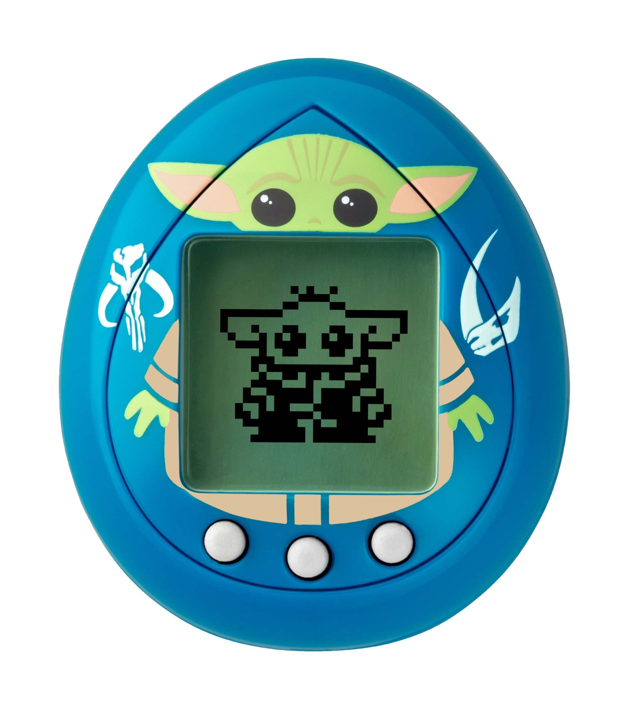 Bandai Grogu Tamagotchi Nano Blue Version | Raise Baby Yoda With This 4cm Tamagotchi Star Wars Toy | Care For The Child From The Mandalorian TV Show As A Virtual Pet With These Electronic Toys