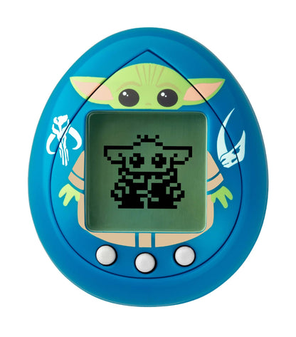 Bandai Grogu Tamagotchi Nano Blue Version | Raise Baby Yoda With This 4cm Tamagotchi Star Wars Toy | Care For The Child From The Mandalorian TV Show As A Virtual Pet With These Electronic Toys