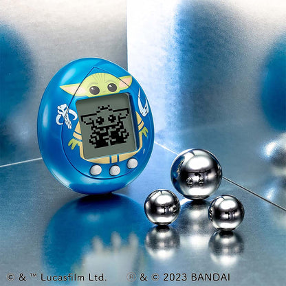 Bandai Grogu Tamagotchi Nano Blue Version | Raise Baby Yoda With This 4cm Tamagotchi Star Wars Toy | Care For The Child From The Mandalorian TV Show As A Virtual Pet With These Electronic Toys