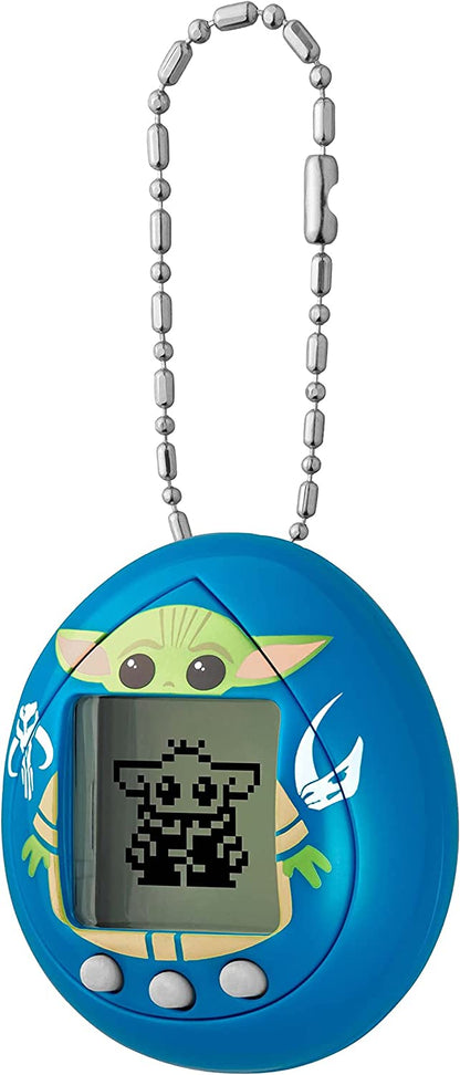 Bandai Grogu Tamagotchi Nano Blue Version | Raise Baby Yoda With This 4cm Tamagotchi Star Wars Toy | Care For The Child From The Mandalorian TV Show As A Virtual Pet With These Electronic Toys