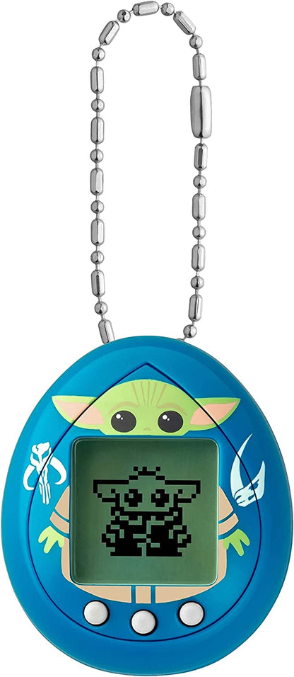 Bandai Grogu Tamagotchi Nano Blue Version | Raise Baby Yoda With This 4cm Tamagotchi Star Wars Toy | Care For The Child From The Mandalorian TV Show As A Virtual Pet With These Electronic Toys