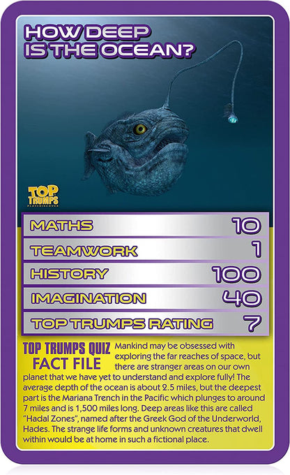 Top Trumps Stem: Peculiar Problems Classic Card Game, aprende Datos sobre cómo Construir un Castillo y Dividir una Pizza Perfectamente en Este Paquete Educativo, Regalos y Juguetes para niños y niñas