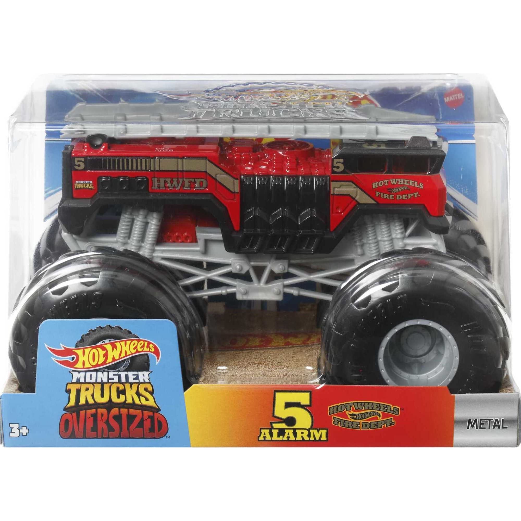 Toys - Hot Wheels - Monster Trucks Oversized (5 Alarm) /Toys