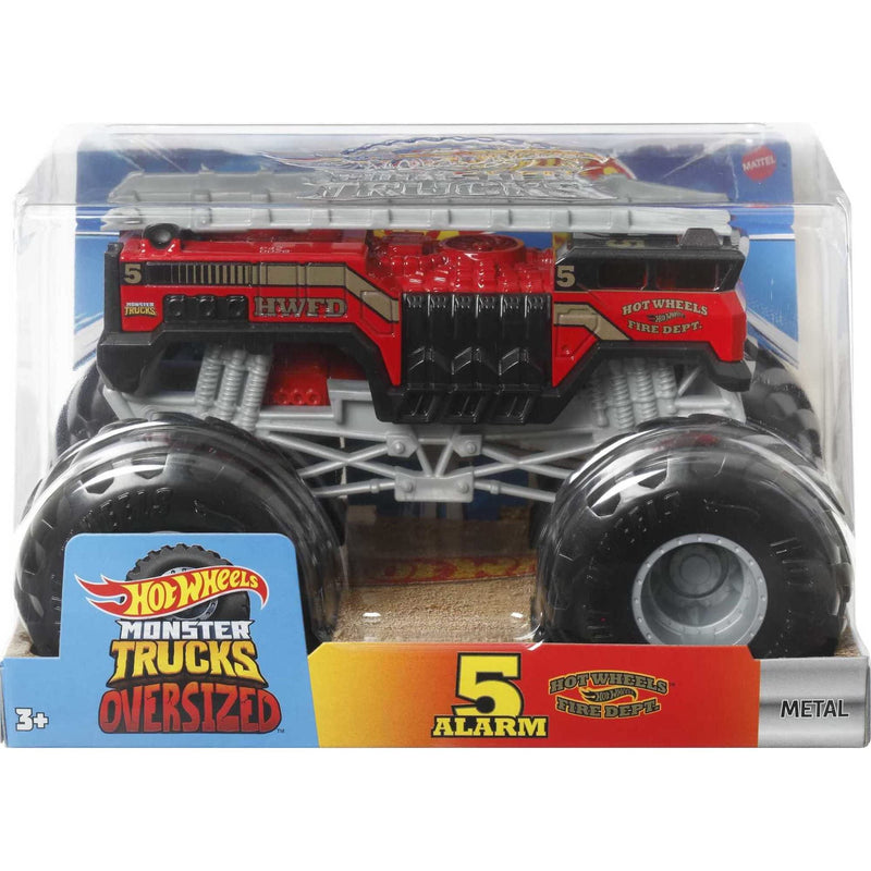 Toys - Hot Wheels - Monster Trucks Oversized (5 Alarm) /Toys