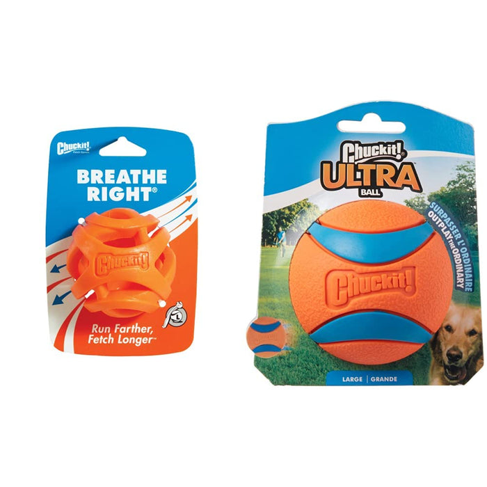 Chuckit - Breathe Right Fetch Ball Large  7,5Cm - (Chuc31933)