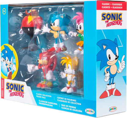 JAKKS PACIFIC LTD Pack 5 Figurines Sonic 6CM