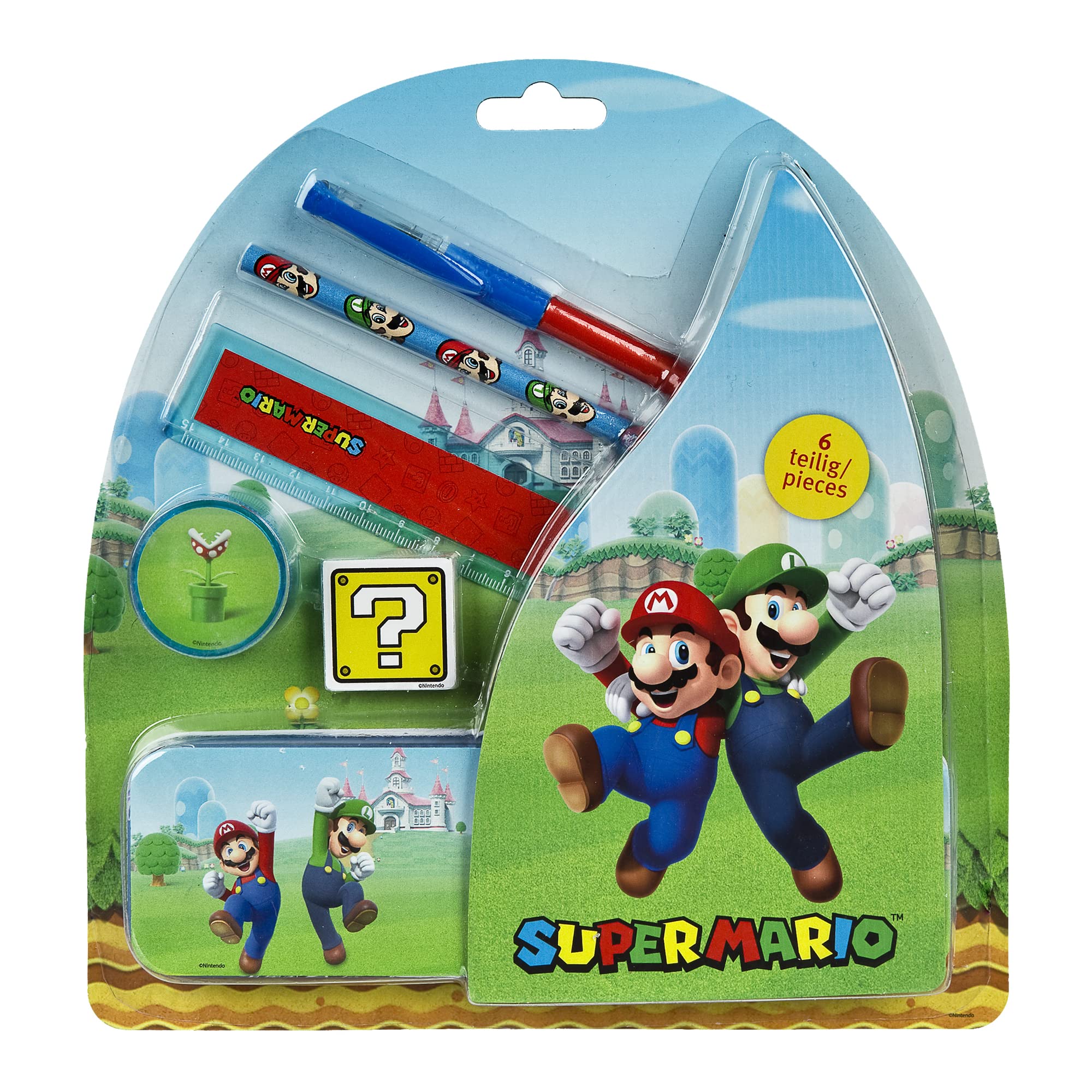 Undercover- Super Mario Conjunto Escolar, Multicolor (6600000029)