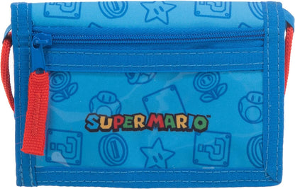 Undercover Super Mario Wallet, multicoloured, One Size