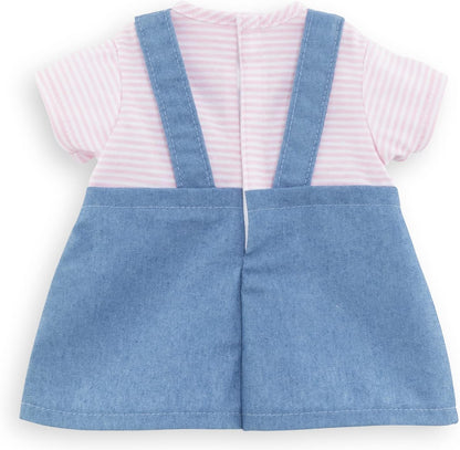 Corolle Kleid gestreift, Loire, Puppenzubehör, Puppenkleidung, für alle 30cm Babypuppen, ab 18 Monate