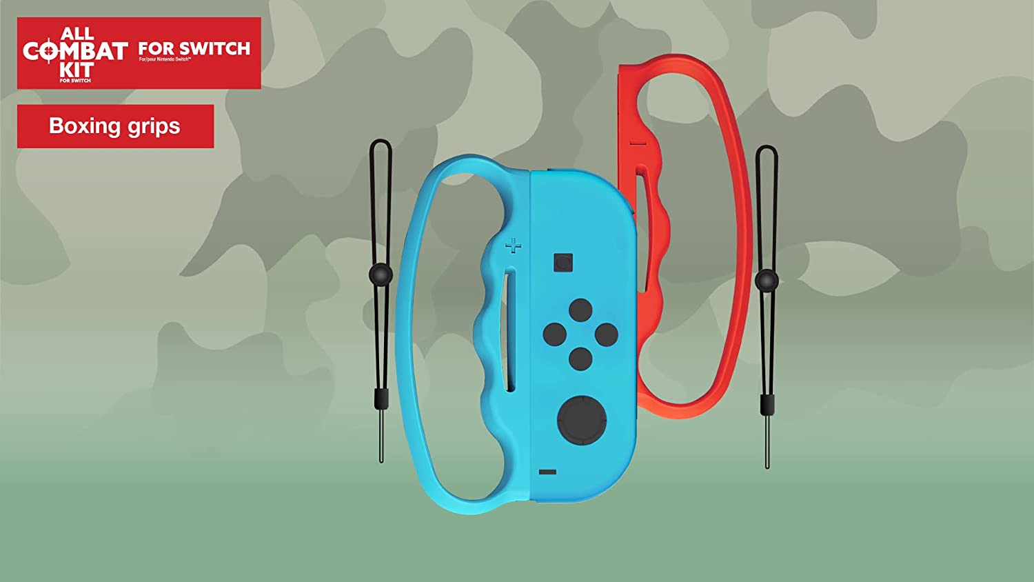 All Combat Kit for Switch - 8 in 1 with Swords, Rifle, Boxing Grips, Vertical Joypad & Leg/Arm Straps