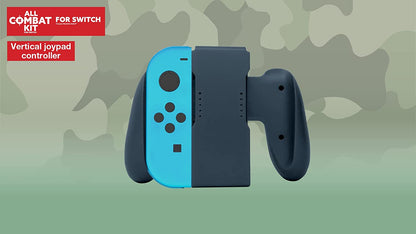 All Combat Kit for Switch - 8 in 1 with Swords, Rifle, Boxing Grips, Vertical Joypad & Leg/Arm Straps