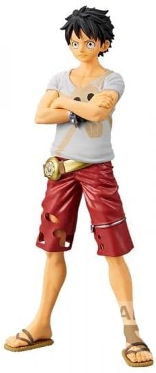 Bandai ONE PIECE RED MONKEY D LUFFY DFX THE GRANDLINE MEN VOL 6 FIGURE