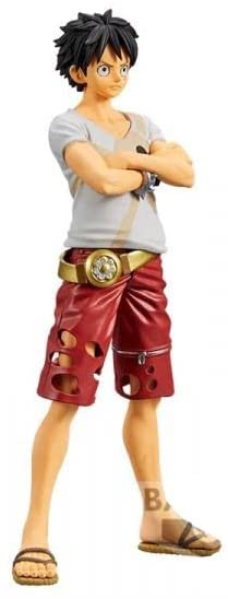Bandai ONE PIECE RED MONKEY D LUFFY DFX THE GRANDLINE MEN VOL 6 FIGURE