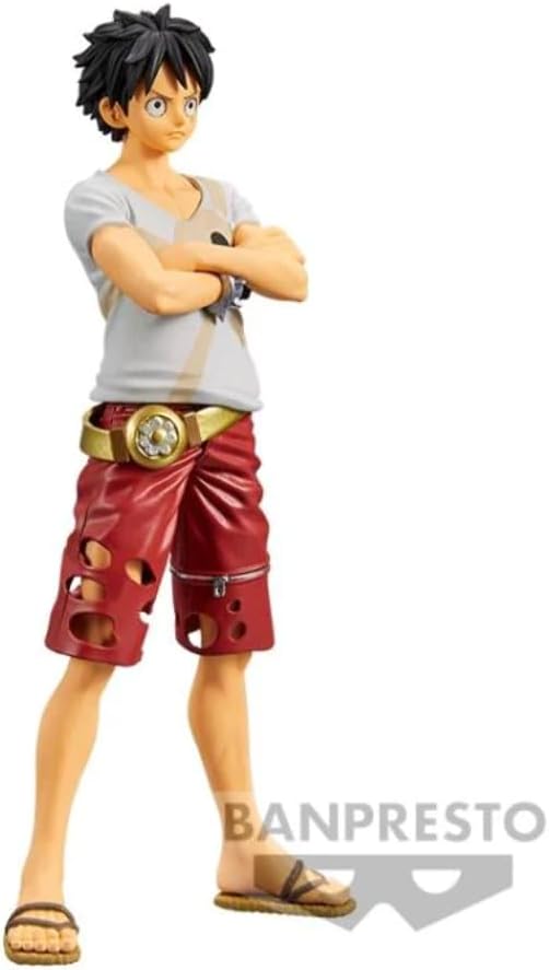 Bandai ONE PIECE RED MONKEY D LUFFY DFX THE GRANDLINE MEN VOL 6 FIGURE