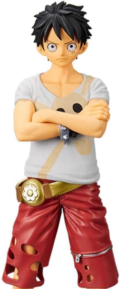 Bandai ONE PIECE RED MONKEY D LUFFY DFX THE GRANDLINE MEN VOL 6 FIGURE