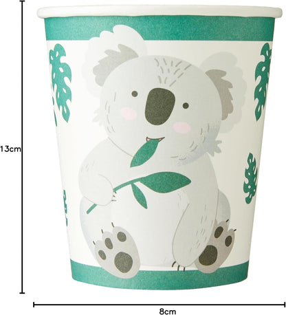 Amscan 9908600-66 Cups Koala Paper 250 Ml