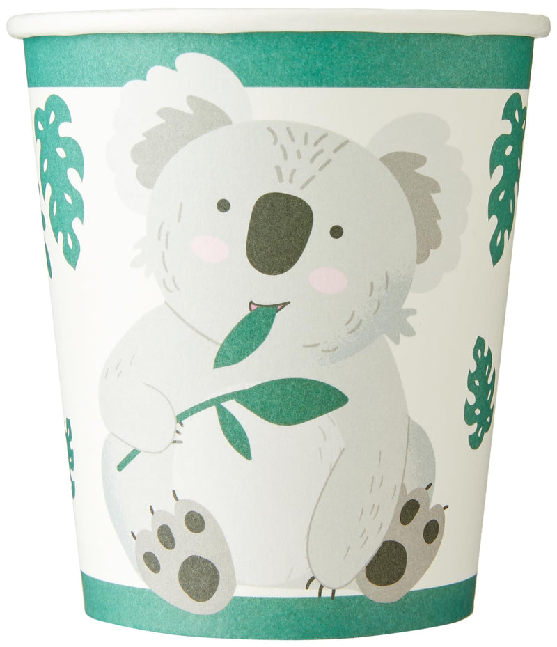 Amscan 9908600-66 Cups Koala Paper 250 Ml