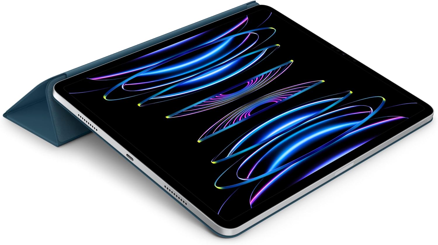 Apple Smart - Flip Cover For Tablet - Marine Blue - 12.9`` - For 12.9-Inch Ipad Pro (3Rd Generation, 4Th Generation, 5Th