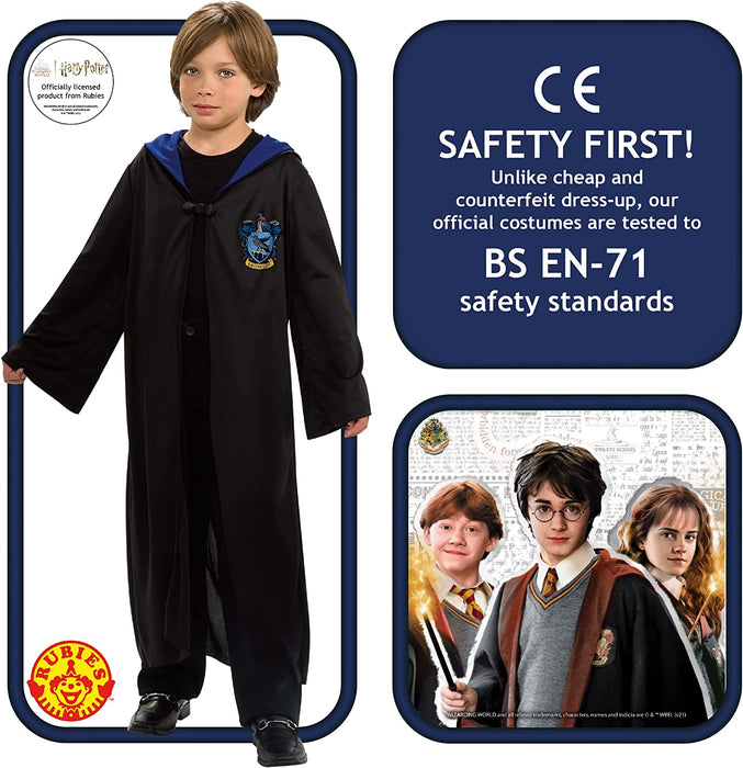 Rubies Official Harry Potter Ravenclaw Child Robe, Kids Fancy Dress
