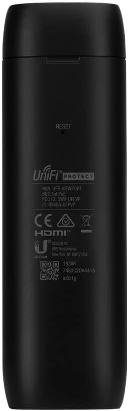 Ubiquiti Networks UniFi Protect HDMI Live View Appliance UFP-VIEWPORT, Black, W125700335 (Appliance UFP-VIEWPORT, Black