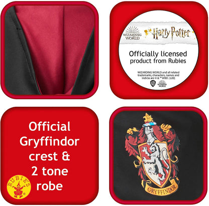 Rubie's Official Harry Potter Gryffindor Deluxe Robe Childs Costume