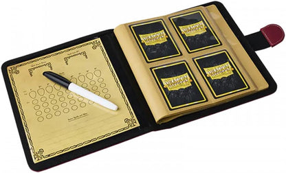 Dragon Shield: Roleplaying Spell Codex: Blood Red – Compatible with Official DND Spell Cards – Dry Erase Marker and 5e Compatible Spell Slot Tracker Included