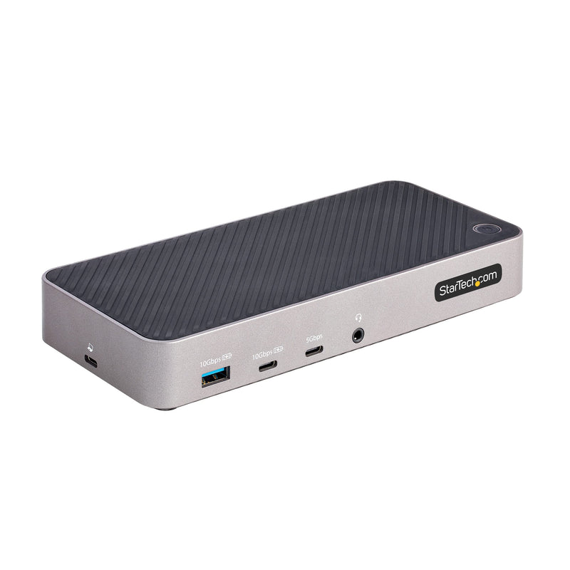 StarTech.com USB-C Triple Monitor Docking Station - HDMI/DP Triple 4k USB C Dock - 5x USB Hub - GbE - 100W PD - Universal Multi Monitor Docking Station - Thunderbolt 3/4 Compatible (116U-USBC-DOCK
