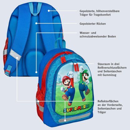 Undercover Schulrucksack, Mochila Escolar Niños, ca. 43x31x19 cm