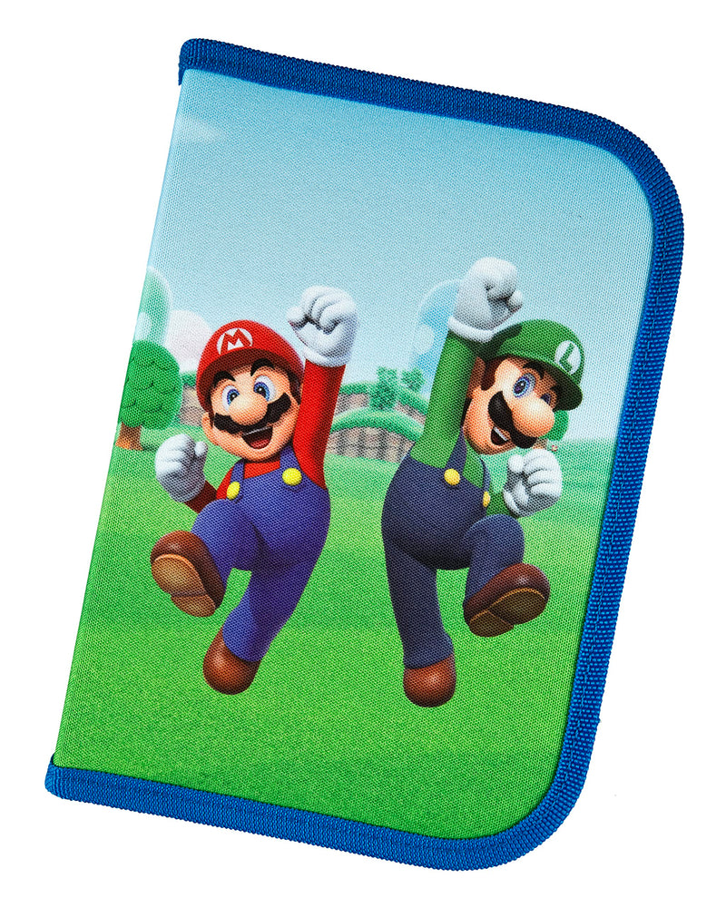 Super Mario Filled Pencil Case with Pens, Eraser, Ruler etc. I Pencil Case I Case for School