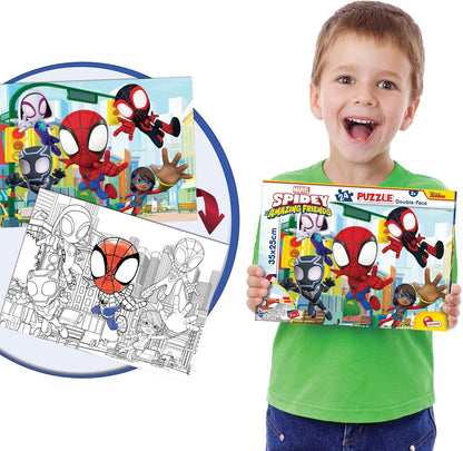 Liscianigiochi 99603 Lisciani Games Marvel Puzzle DF M-Plus 24 Spidey