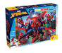 Liscianigiochi - Marvel Puzzle DF, 99740 - Doppelseitiges MAXIFLOOR Puzzle 24 Teile - Spiderman - 70x50 cm - Fördert Feinmotorik, Kreativität und Vorstellungskraft