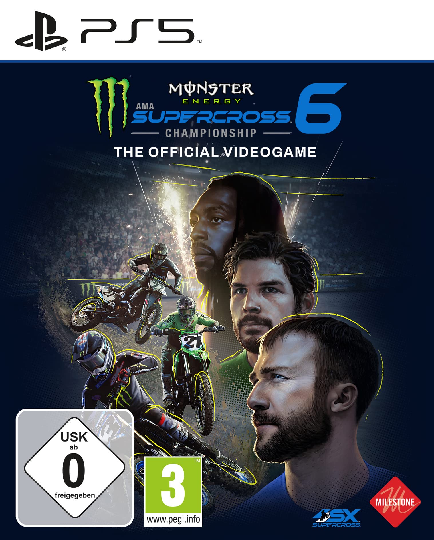 Monster Energy Supercross - The Official Videogame 6 (PlayStation 5
