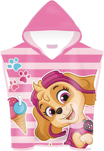divers - Poncho PAW Patrol Roze 55x110cm