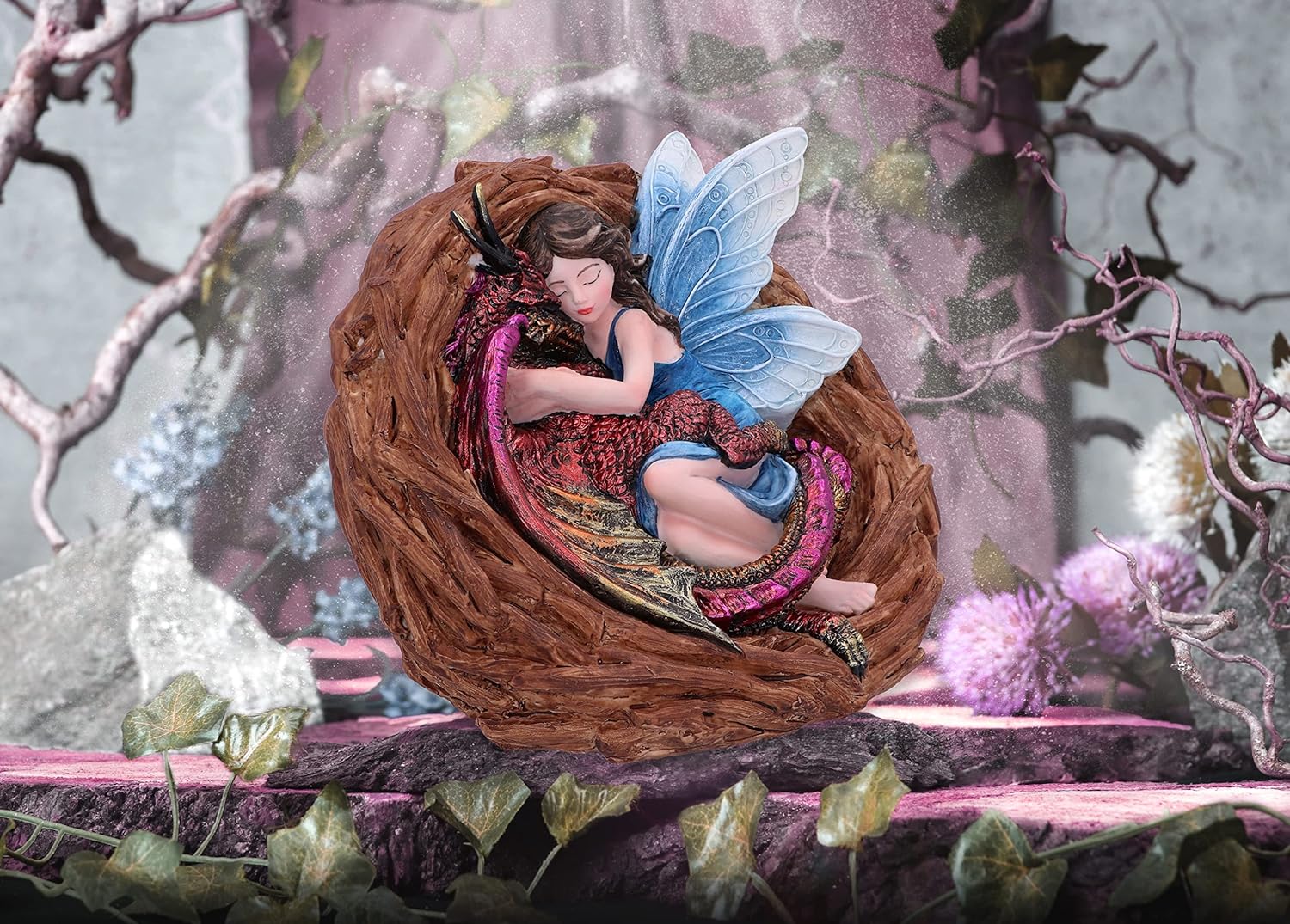 Nemesis Now Love Nest Figurine, Brown, 15.5cm