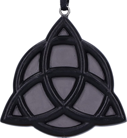Nemesis Now Witching Wares Triquetra Magic - Adorno Colgante (poliresina, 6 cm