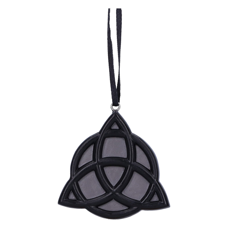Nemesis Now Witching Wares Triquetra Magic - Adorno Colgante (poliresina, 6 cm